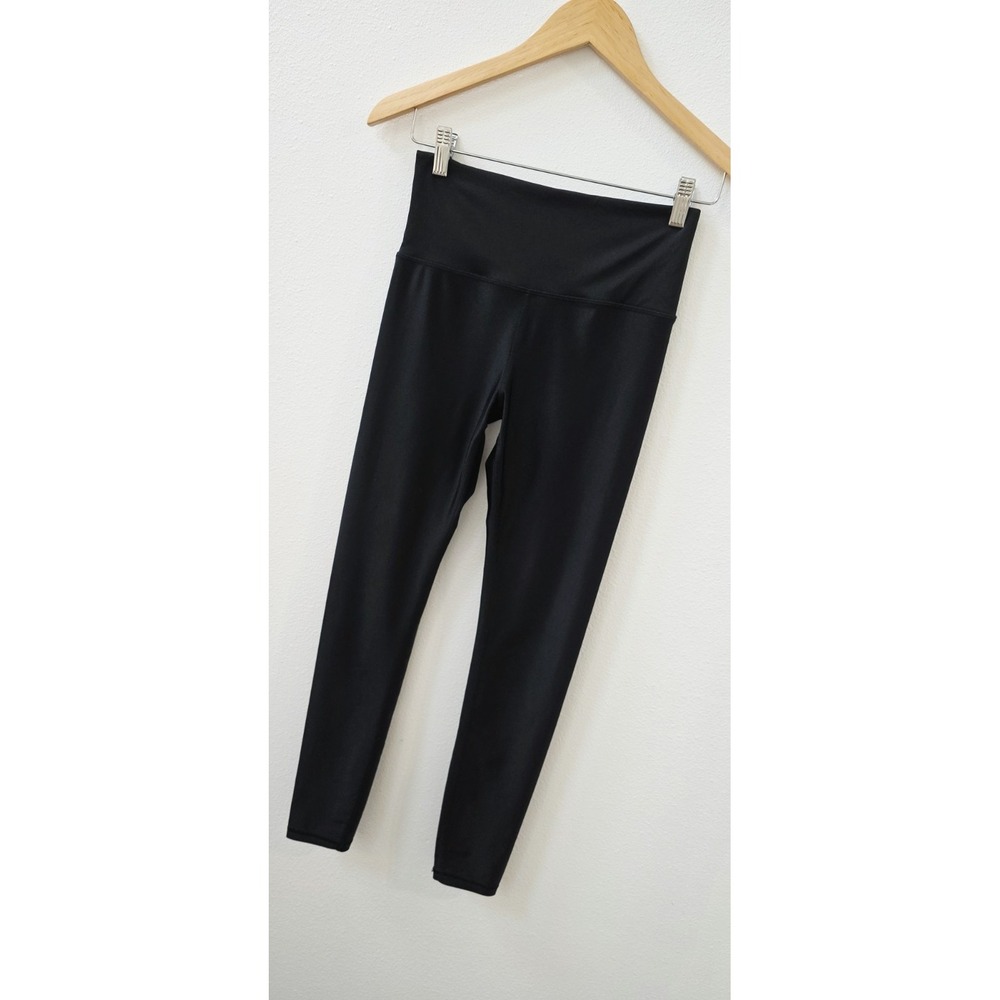 ATHLETA Elation Shine Tight Women's Size Small Black Mide Rise 26.5" Inseam - Picture 2 of 9